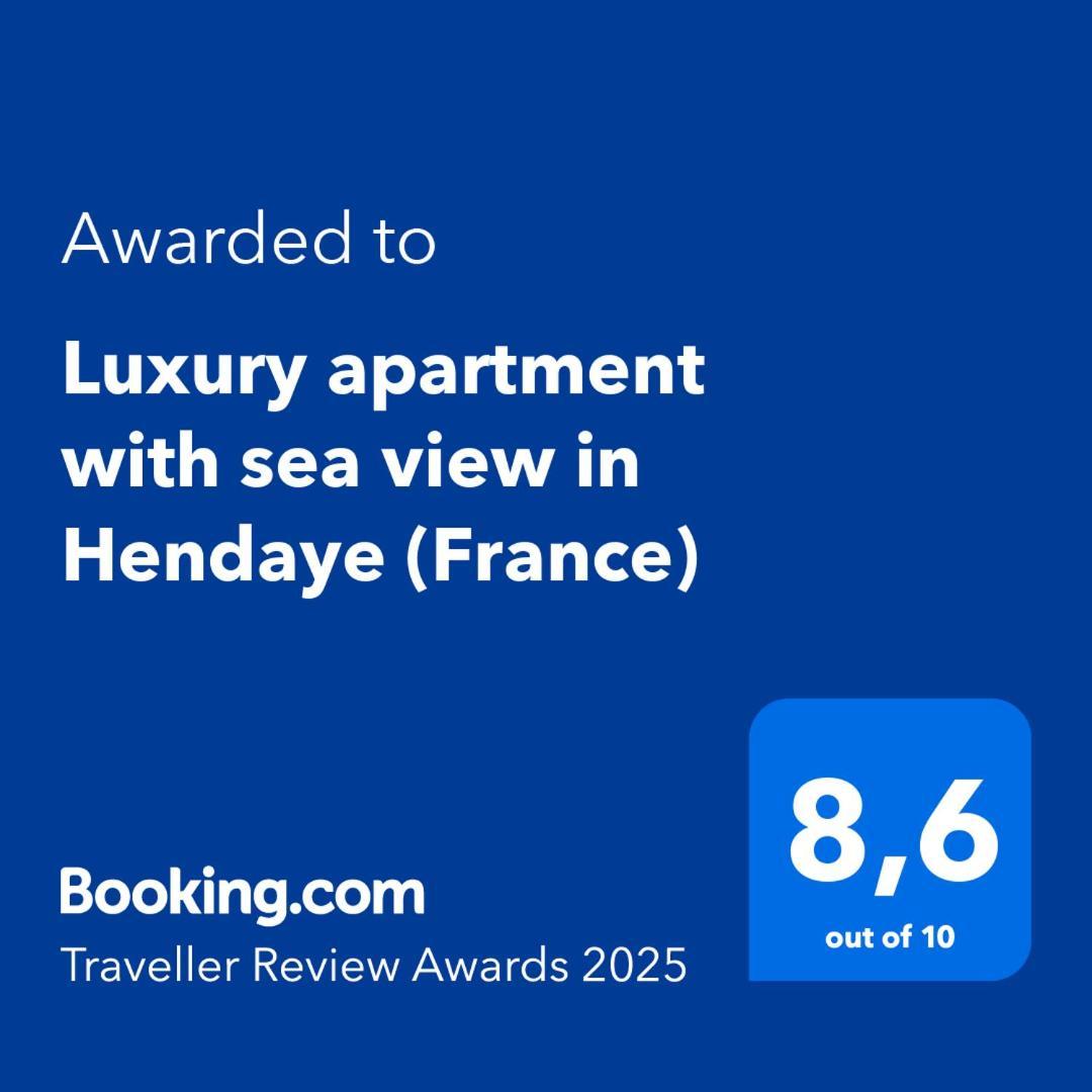 Luxury Apartment With Sea View In Hendaye Ngoại thất bức ảnh